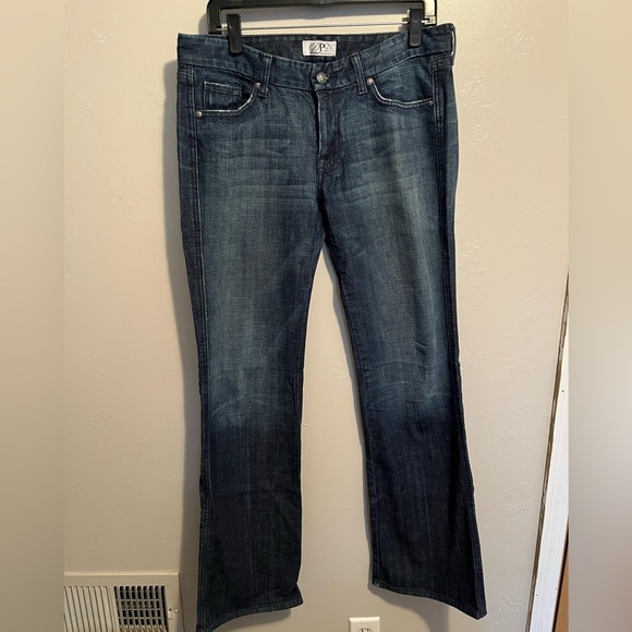 Deluxe Premium Denim Blue Jeans by Express - Picture 3 of 15